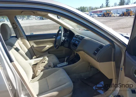 2005 Honda Civic Lx z USA, uszkodzony, nr VIN 2HGES16675H567683